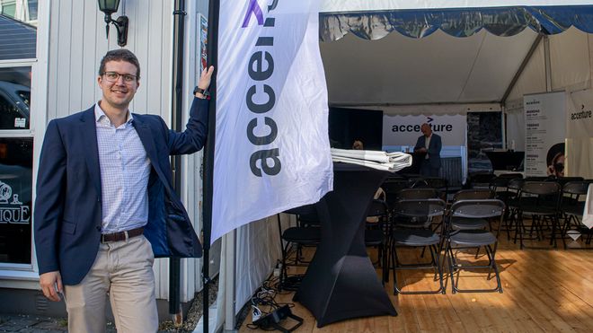 Må få opp tempoet: AI-utvikler Michael Løiten i Accenture mener Norge er godt posisjonert til å ta en ledende rolle, men vi må få opp farten.