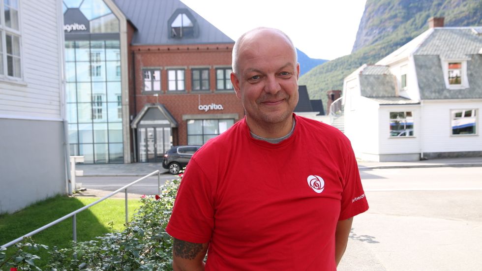 KOMMUNEVAL: Hilmar Høl førstekandidat for Årdal Arbeidarparti.