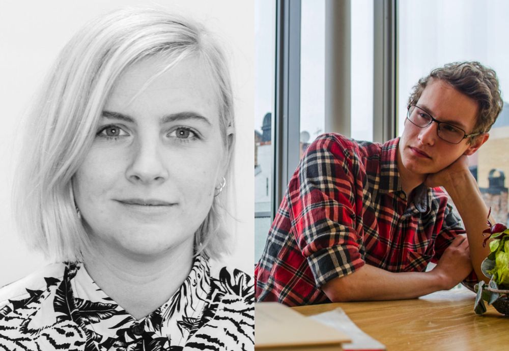Framtida.no-journalist Andrea Rygg Nøttveit. og terrorsikta Philip Manshaus tilbake i 2015.