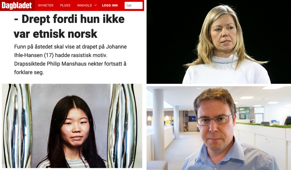 Trine Eilertsen i Aftenposten reagerer på Dagbladets sitattittel.