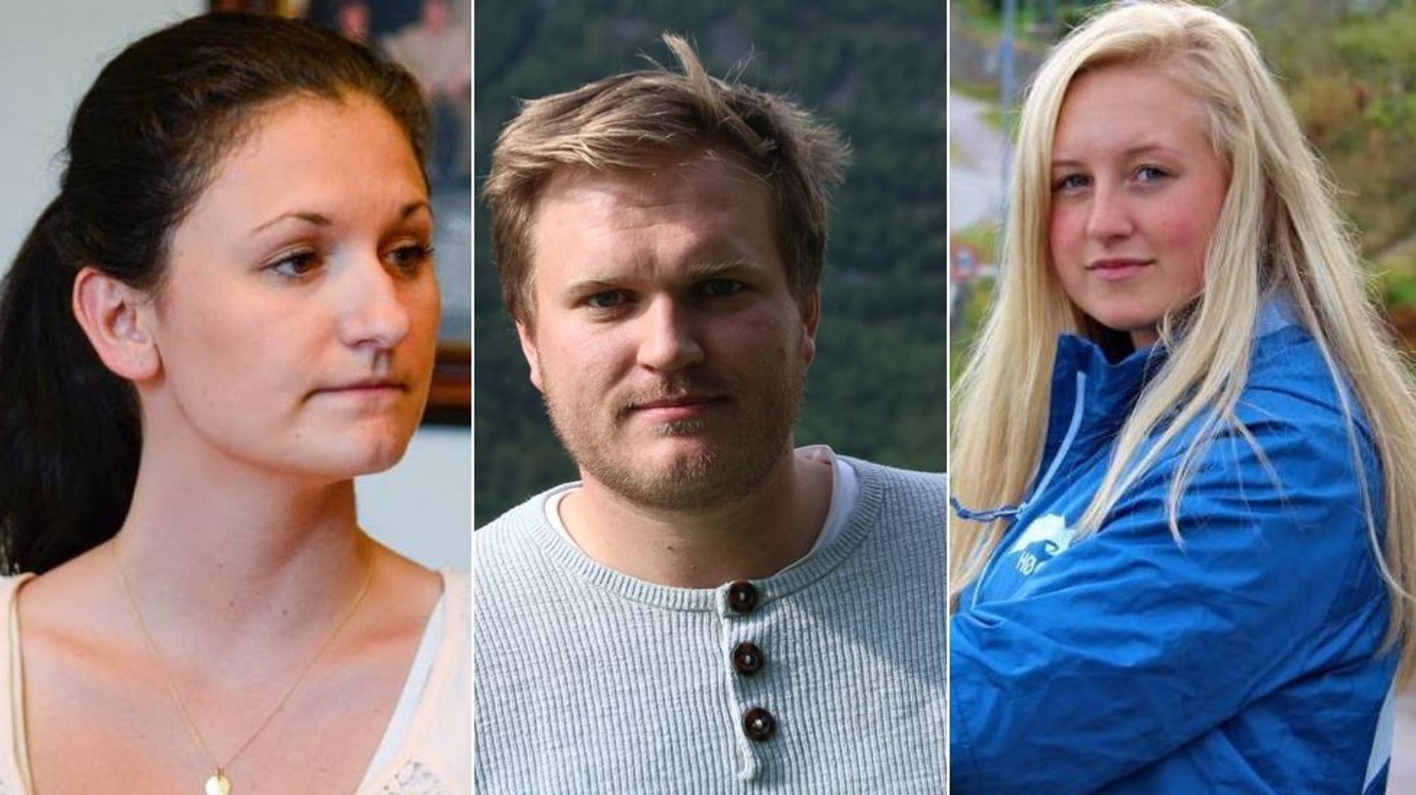 UROA: Senea Sabanovic (Ap), Aleksander Øren Heen (Sp), og Lise-May Sæle er uroa over den store oppsluttinga bompengepartiet får på Vestlandet.