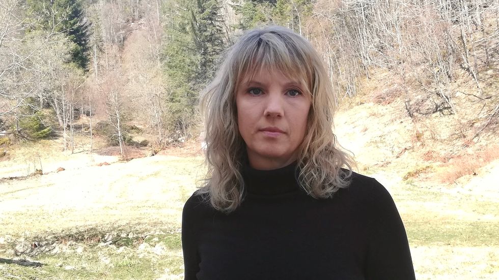 OMSORG: Høyanger SV og førstekandidat Tanja Strandheim meiner blant anna at alle omsorgstenester bør drivast av det offentlege.
