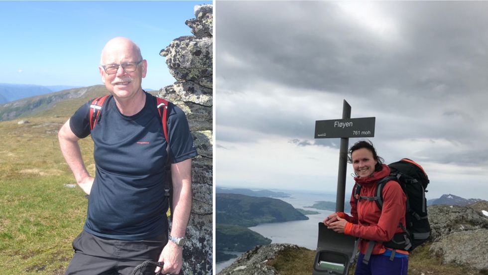VERN: Einar Rysjedal (t.v.) frå Høyanger og Ingunn Kjelstad frå Gaular arbeider saman om å verne fjella i kommunane mot vindkraft i den interkommunale informasjonskomiteen.