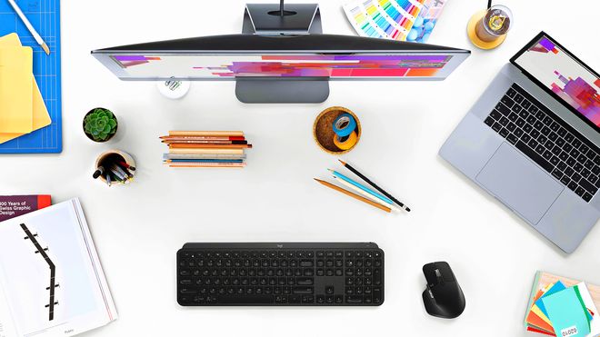 Logitech MX Master 3 og MX Keys