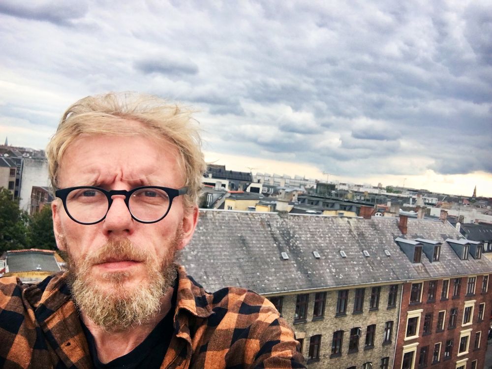 Kulturjournalist Bjørn Gabrielsen i København.