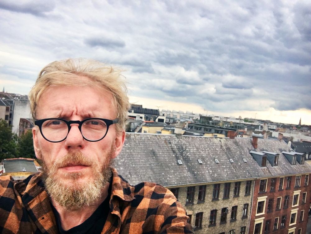 Kulturjournalist Bjørn Gabrielsen i København.