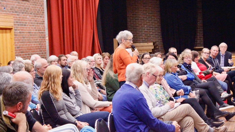 VINDKRAFT: Wenche Midtun har engasjert seg mot vindkraft i Gulen i ei årrekkje. Ho spurde Høgre blant anna om regjeringspartiet vil fjerne skatten for rehabilitering av vasskraft.