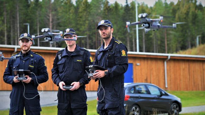 Nå har politiet fått øyne i luften