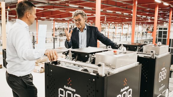 Første Black Line på verdens største AutoStore-installasjon