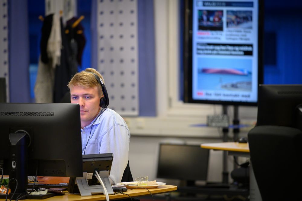 Medier24 fulgte NRKs nyhetsoperasjon under kommune- og fylkesvalget i 2019 fra Marienlyst i Oslo.