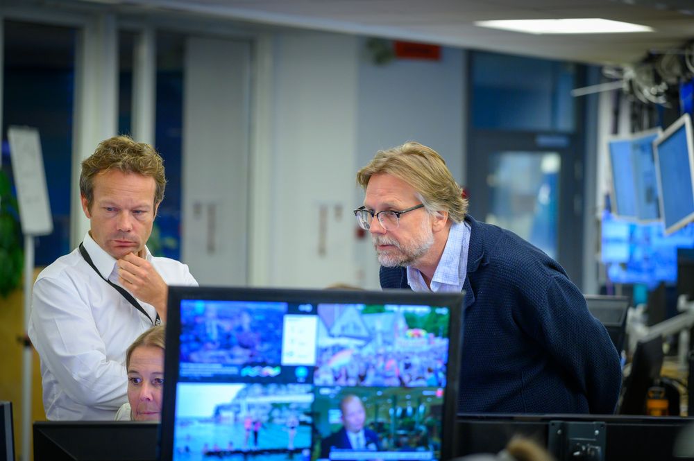 Medier24 fulgte NRKs nyhetsoperasjon under kommune- og fylkesvalget i 2019 fra Marienlyst i Oslo.