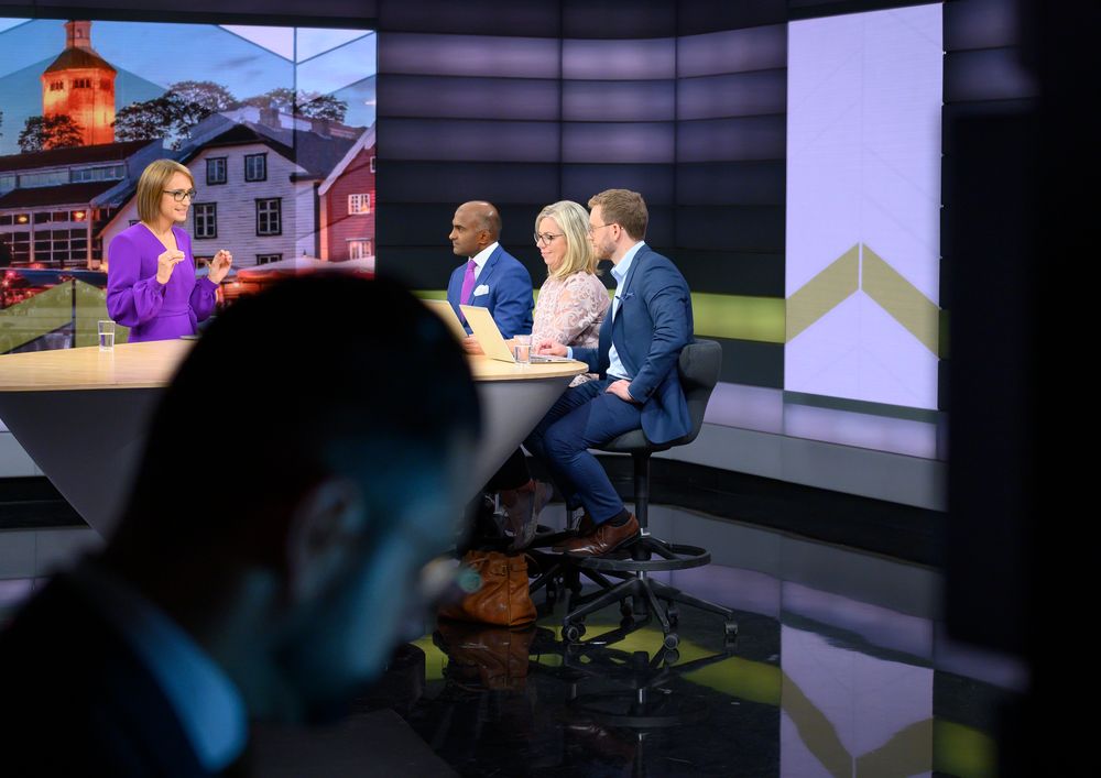 Medier24 fulgte NRKs nyhetsoperasjon under kommune- og fylkesvalget i 2019 fra Marienlyst i Oslo.