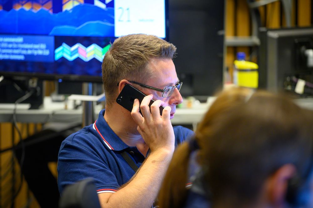 Olav Rønneberg. Medier24 fulgte NRKs nyhetsoperasjon under kommune- og fylkesvalget i 2019 fra Marienlyst i Oslo.