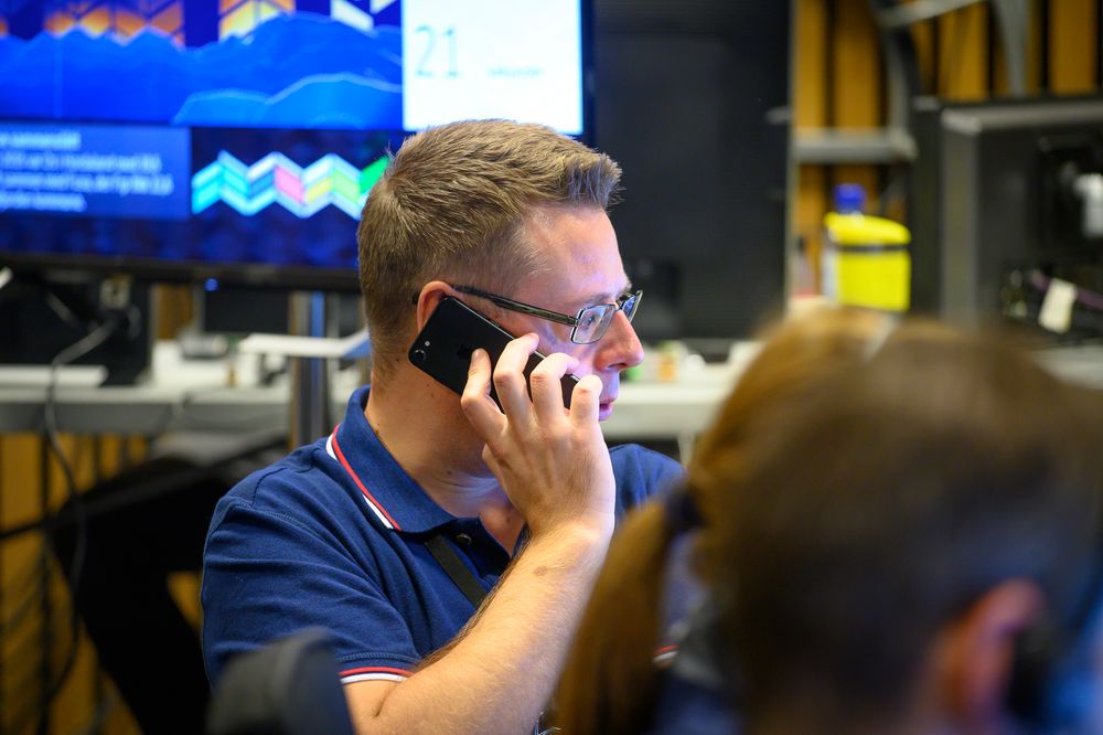 Olav Rønneberg. Medier24 fulgte NRKs nyhetsoperasjon under kommune- og fylkesvalget i 2019 fra Marienlyst i Oslo.
