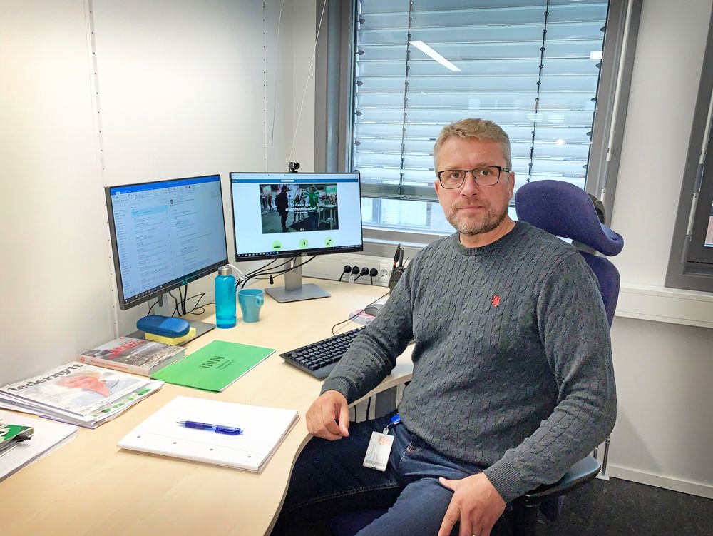 Frode Skår, kommunikasjonsdirektør hos Høgskolen i Innlandet