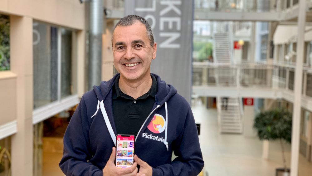 Christian Uribe, produktsjef i Pickatale.