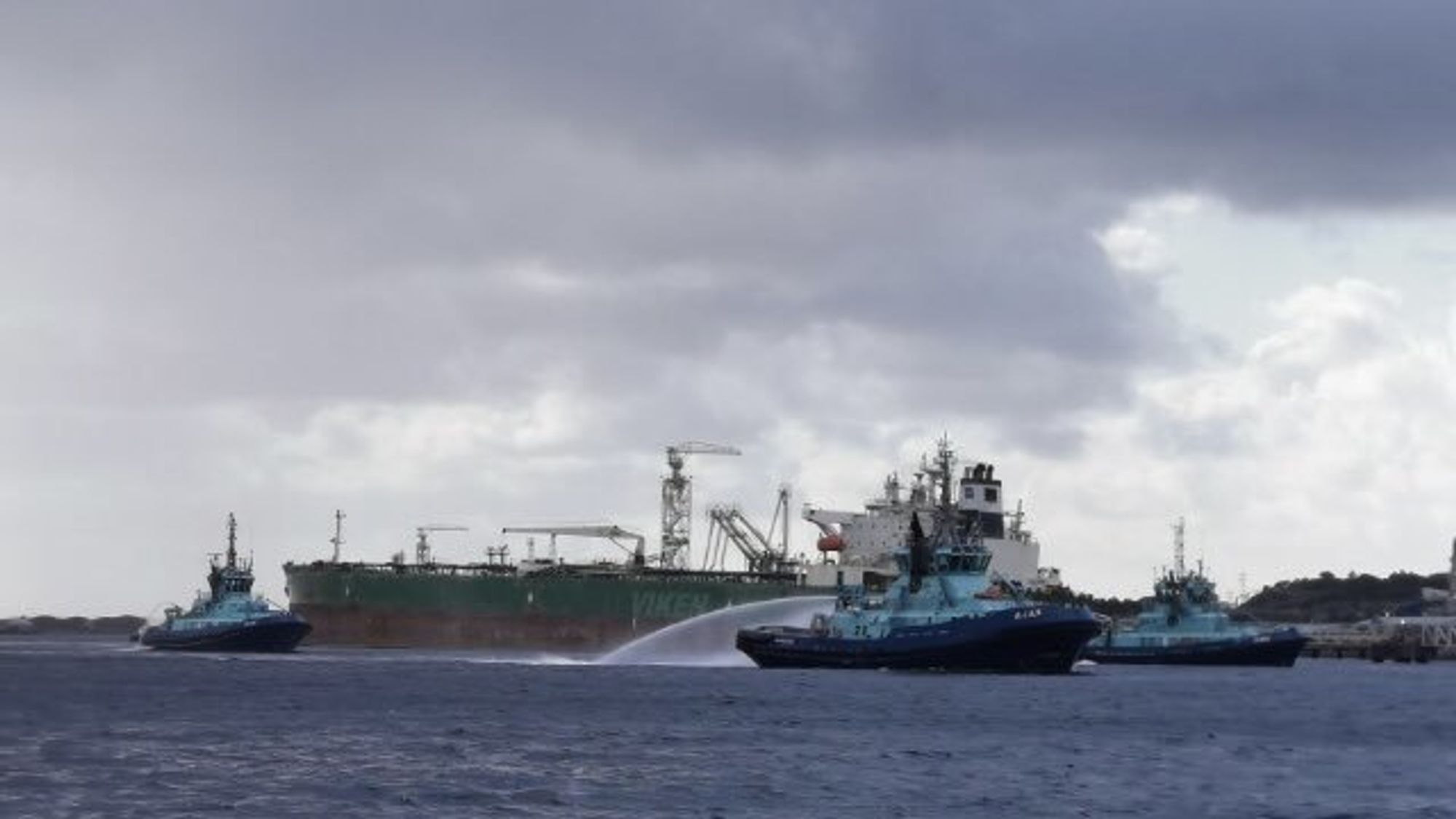 Røykutvikling fra oljetanker – 80 personer ble evakuert fra Stureterminalen