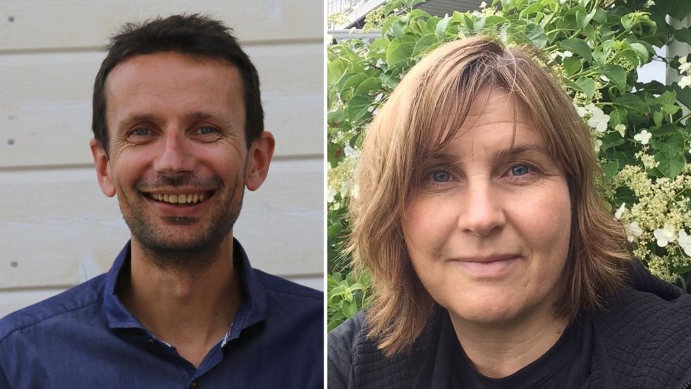 SJAKKTREKK: Frode Bøthun (KrF) og Trude Risnes (Venstre) har fått plass i det nye formannskapet i Sogndal.