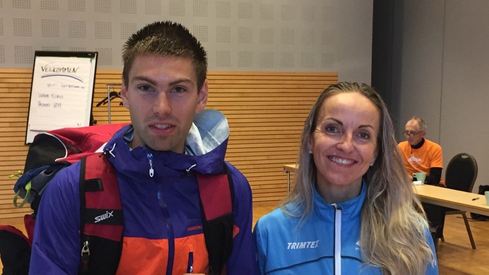 VINNARANE: Vinnarane av årets Balestrand opp var Geir Steig og Anita Iversen Lilleskare.