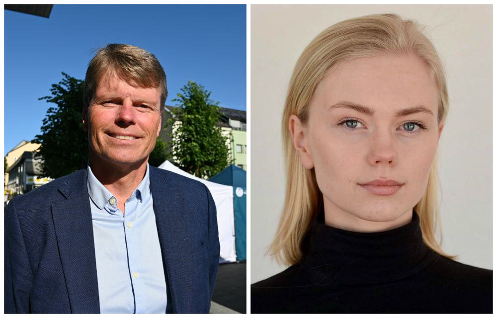 Vidar Udjus er politisk redaktør for Fædrelandsvennen, mens datteren Elisabeth Udjus er lokalpolitiker for MDG i Kristiansand.
