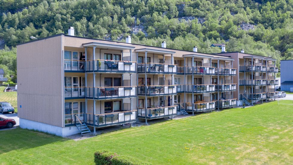 ØVRE ÅRDAL: Årdalsvegen 12B er ein av vekas tinglyste bustadar.
