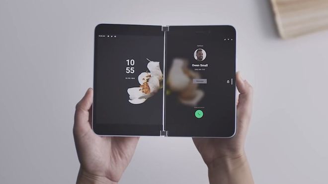 Overraskelse fra Microsoft: Viste frem brettbar Android-mobil og nettbrett
