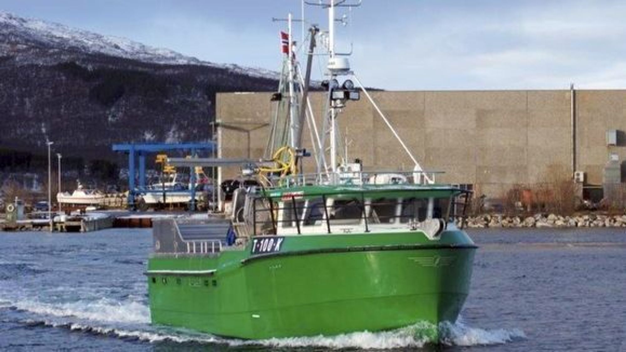 Hybridfiskebåten Karoline er et av klimatiltakene i fiskeflåten.