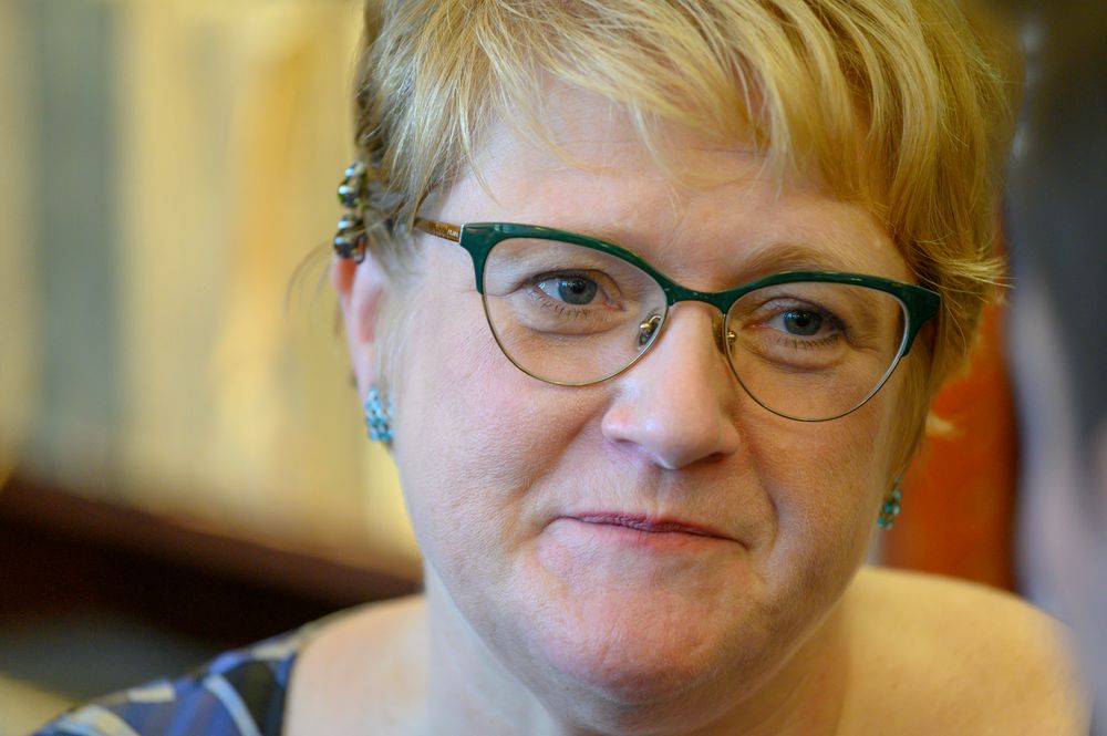 Kultur- og likestillingsminister Trine Skei Grande. Her fra da hun la fram kulturbudsjettet mandag 7. oktober 2019.