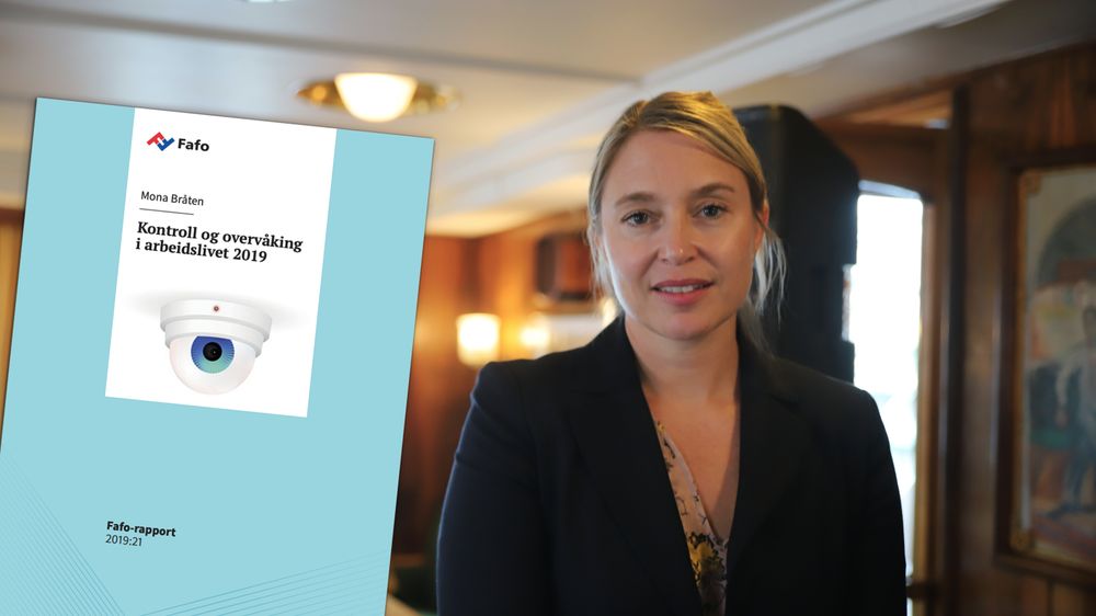 Signhild Blekastad, juridisk fagdirektør i Datatilsynet, syns det er bekymringsfullt at partene i arbeidslivet ikke har mer kunnskap om kontroll og overvåking i dag enn det de hadde i 2010. Bildet er tatt i Fafo-båten på Arendalsuka i år.