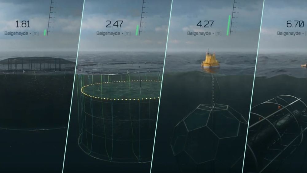 Blue Revolution Centre har som hensikt å teste flere typer merder for å finne ut hvor fisken vokser og trives best.
