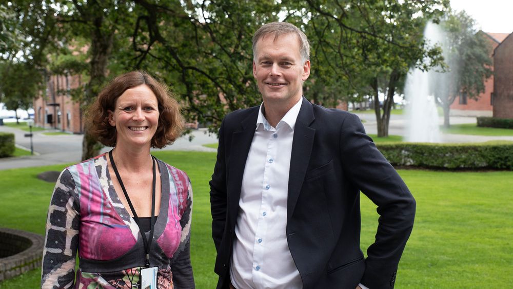 Vibeke Fantoft er HR-sjef og prosjektleder, og Kenneth Vareide er leder for DNV GLs forretningsdivisjon digital solutions, som består av nærmere tusen teknologer.