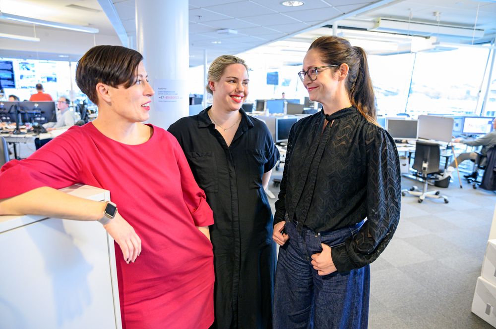 Ingeborg Volan, Live Thorsen og Janne Johannessen er tre av Dagens Næringslivs nye redaktører.