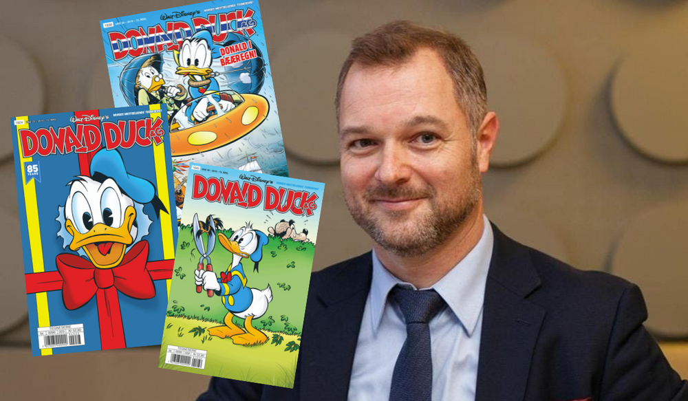 Egmont Kids-direktøren er glad for at Donald holder stand.