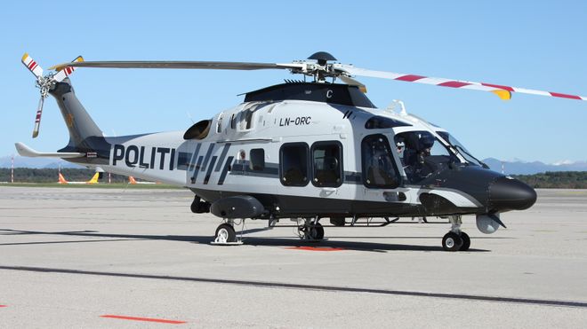 Det tredje helikopteret ventet til Norge fredag