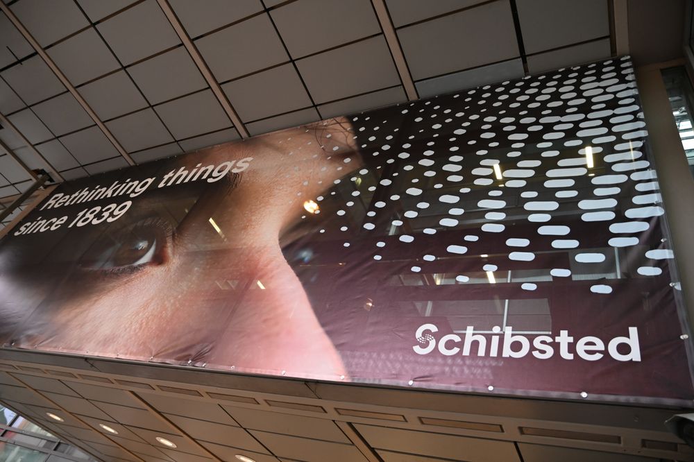 Schibsted-bygget i Akersgata.