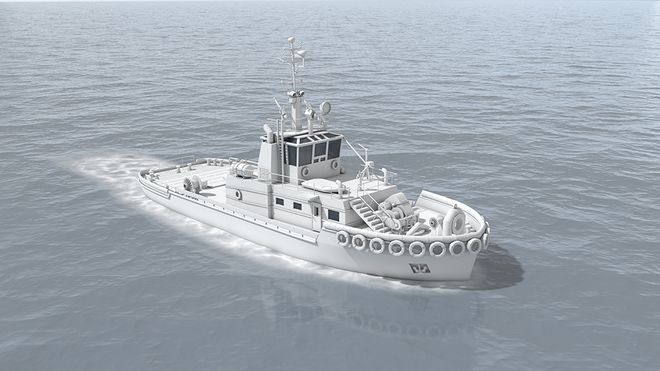 Utvikler autonom slepebåt for en av verdens travleste havner