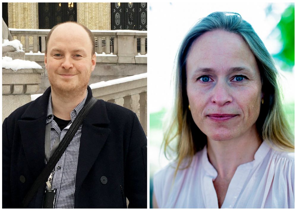 Klubbleder Sivert Rossing og sjefredaktør Irene Halvorsen i Nationen forbereder seg på omstillingsprosesser fremover.