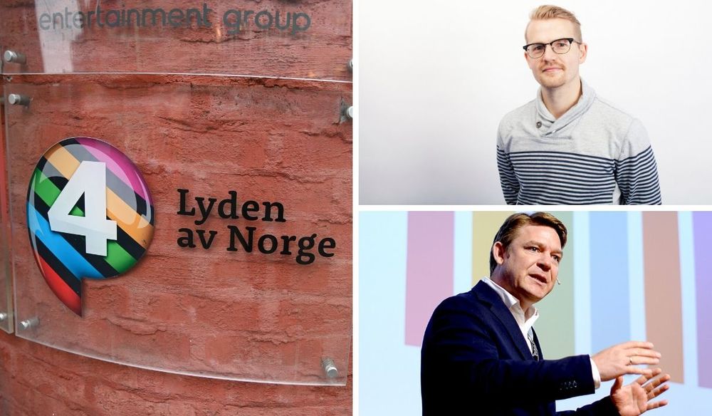 P4-direktør Kenneth Andresen (nederst til høyre) og klubbleder Daniel Rosenquist har forskjellig syn på hvordan drøftelsene i kuttprosessen er gjennomført.