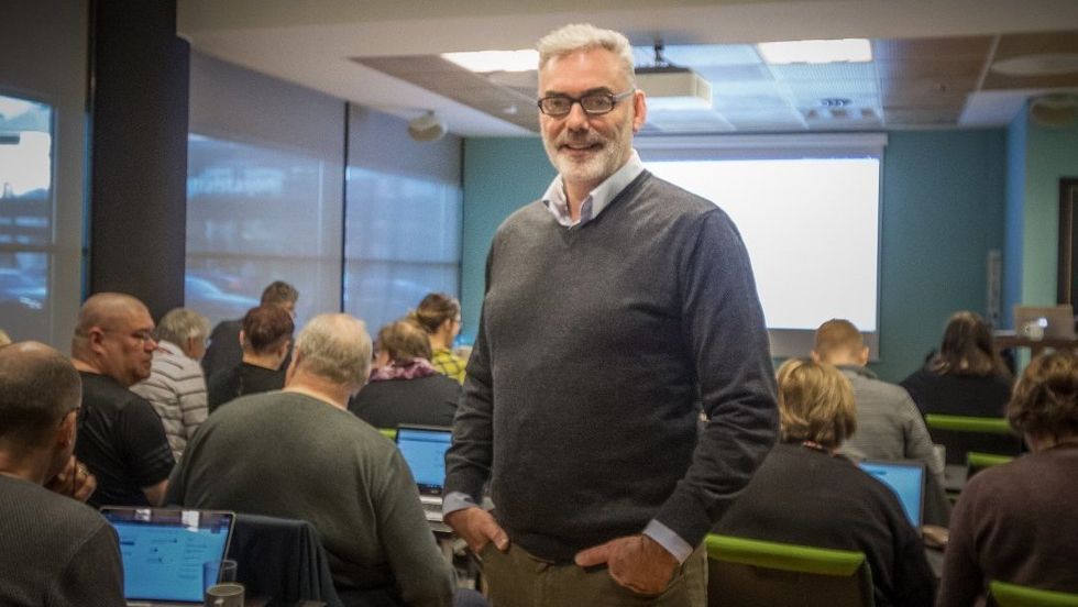 FUSJON: Appyard AS har fusjonert med Compilo AS og dagleg leiar John Harry Tonheim.