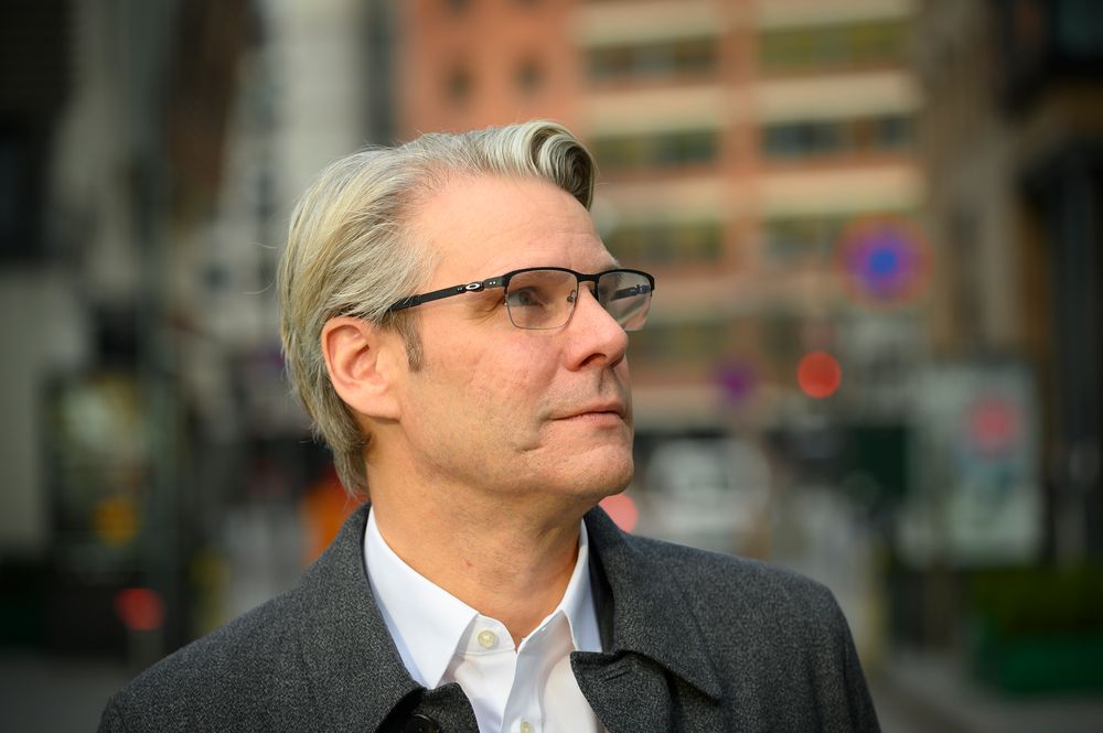 Administrerende direktør Johan Hansson (VD) i det svenske medieselskapet Stampen.