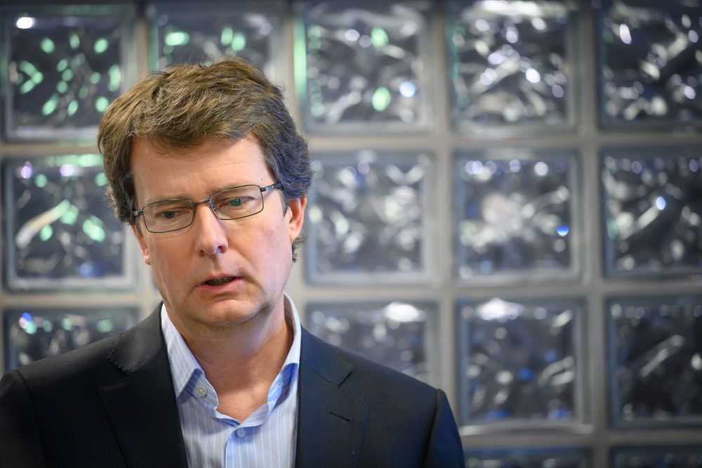 Konsernsjef Per Axel Koch i Polaris Media.
