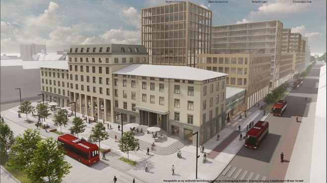 1,5 milliard skiller disse to forslagene til ny stasjon på Majorstuen