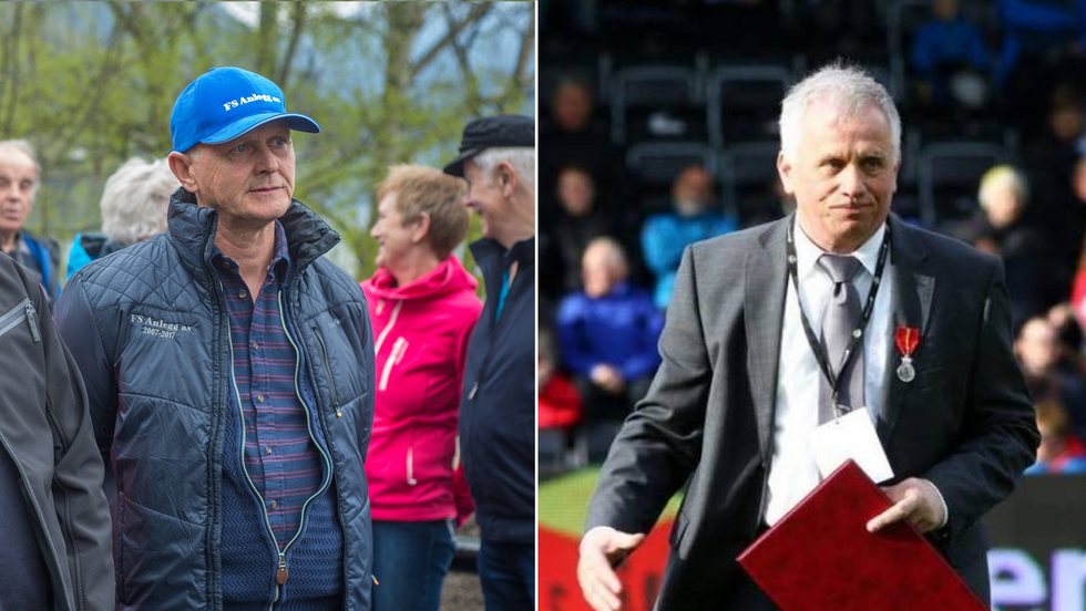 TENTE BRA: Leif Norvald Fimreite og Rolf Navarsete var på topp tre av dei med høgast inntekt i Sogndal i 2018.
