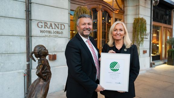 Svanemerket til Grand Hotel