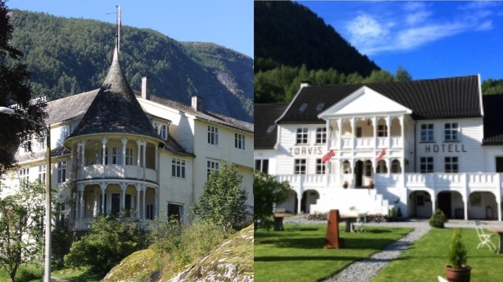 KJØPT, MEN IKKJE BETALT: Halstein Sjølie har kjøpt fleire ærverdige hotell dei siste åra, blant anna Hotel Mundal i Fjærland og Trøvis hotell i Luster.