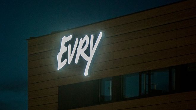 Evrys kontor på Fornebu i Bærum.