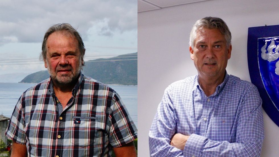 KRITISKE: Hallvard Oppedal og Petter Sortland er blant dei seks ordførarane som meiner at vindindustriselskapet Zephyr skaper store konflikter i områda dei kartlegg i Sogn og Fjordane og Hordaland.
