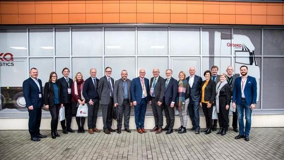 Norsk delegasjon troppet opp hos Girteka