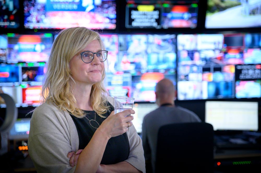 Nyhetsredaktør Karianne Solbrække i TV 2.