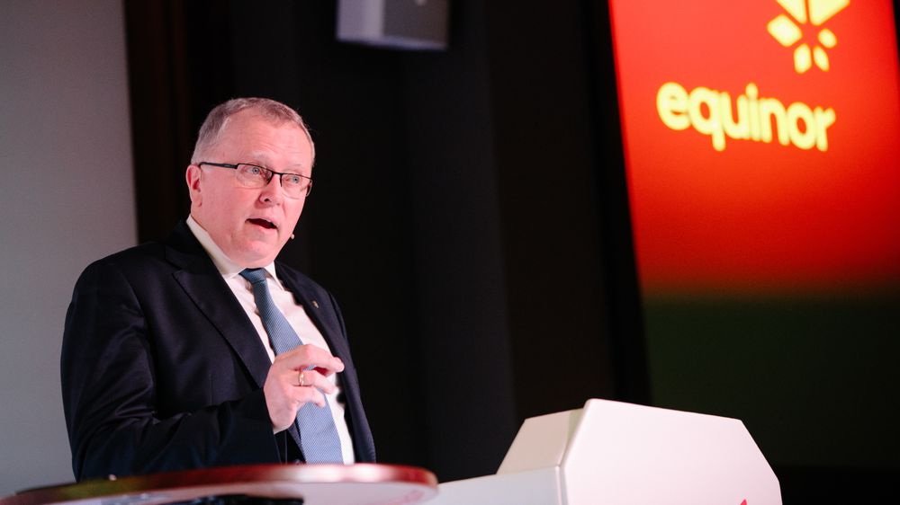 Konsernsjef Eldar Sætre vil gjøre Equinor til verdensledende på havvind.